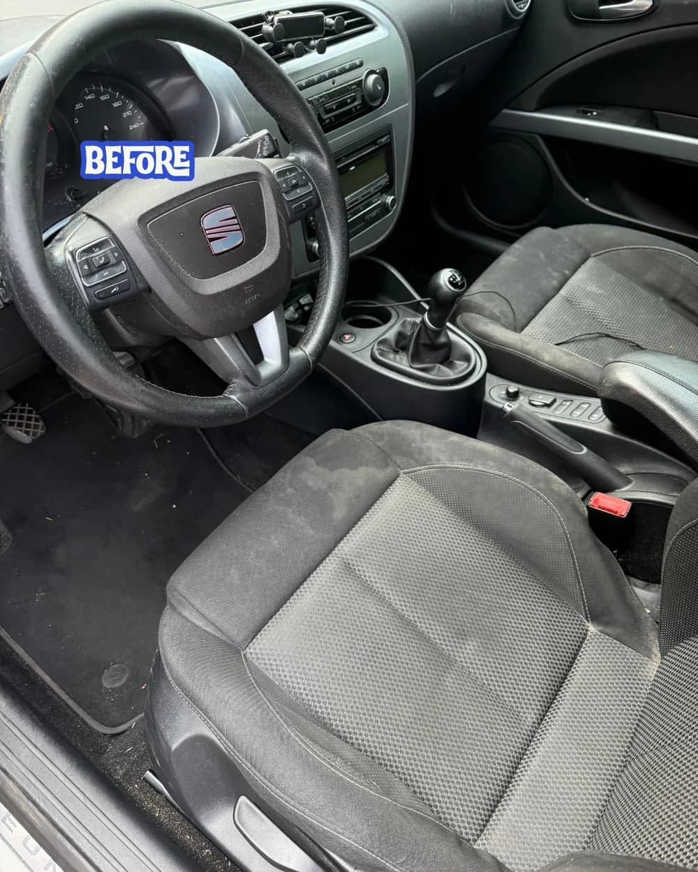 Interieur, voor de reiniging